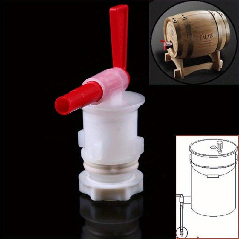 Wine In Beer - 1個入り プラスチック製ボトル用注ぎ口 フィルタースパウト バケット用注ぎ口 発酵槽用タップ蛇口 自家製ワイン/ビール/バー用品用