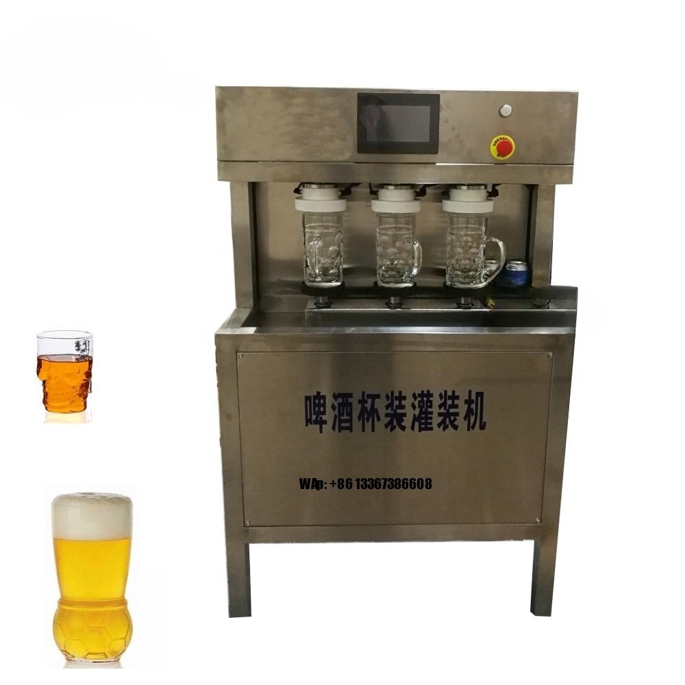 Wine Vodka Beer - カップ用の手動ビール充填機、酒類ワインウォッカアルコール瓶詰め生産プラントライン、ワイン充填機