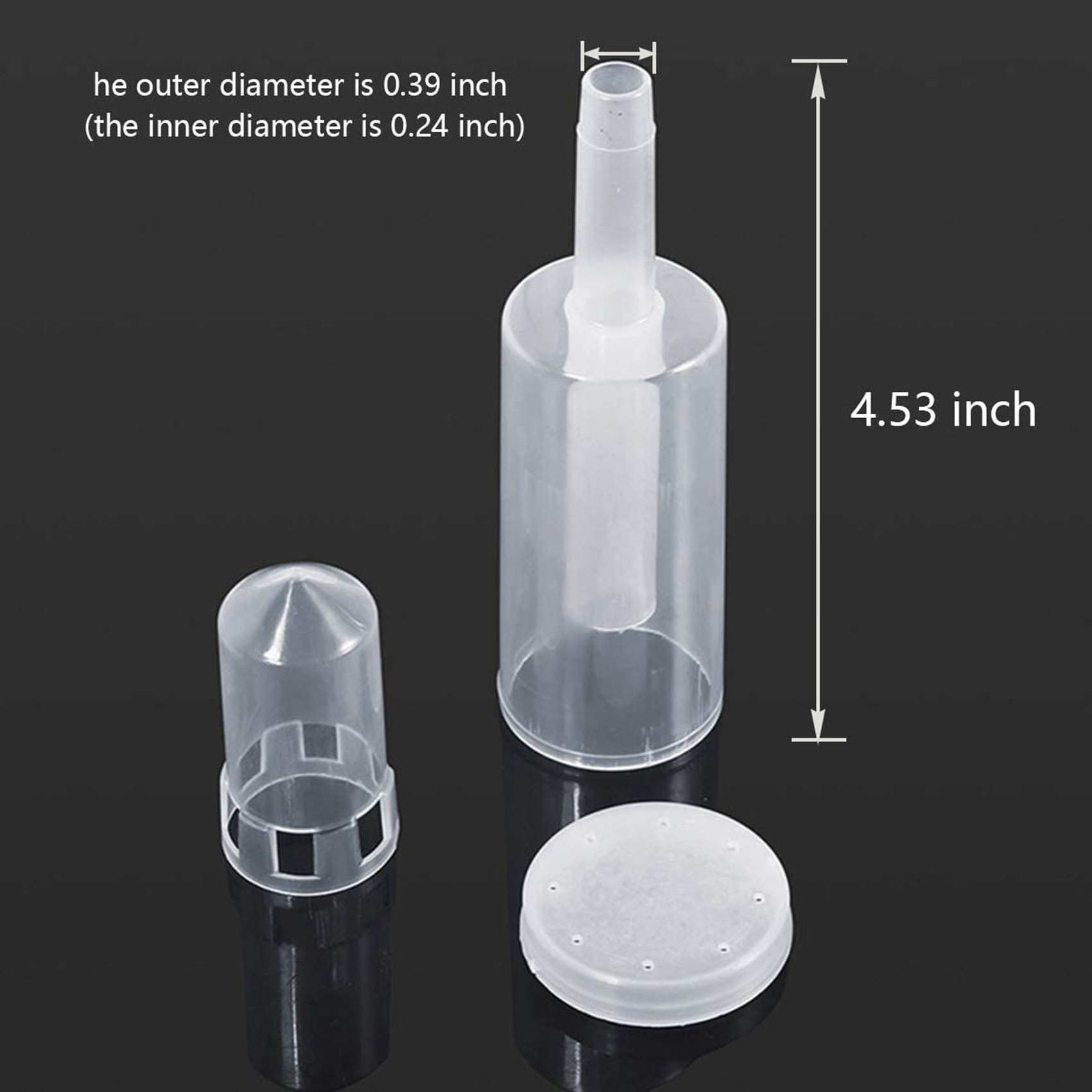Beer Wine Kit - ABSE-2X 発酵蓋キット、黒いグロメット付き発酵エアロック用エアロック、ビールやワイン用のエアロックバブル