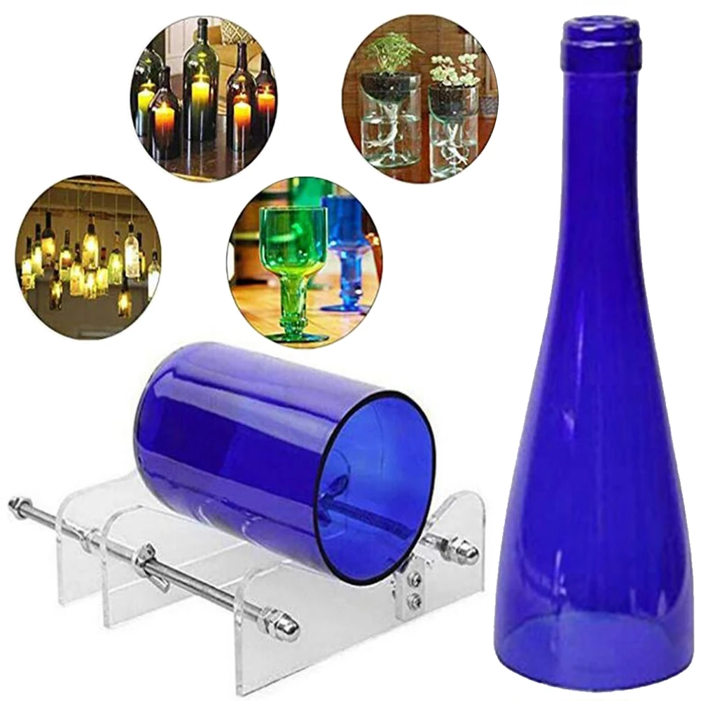Beer Wine Kit - ガラス彫刻カッターマシン 調整可能なプロ用ガラスカッター DIY ワイン、ビール、酒、ウイスキー、シャンパン用