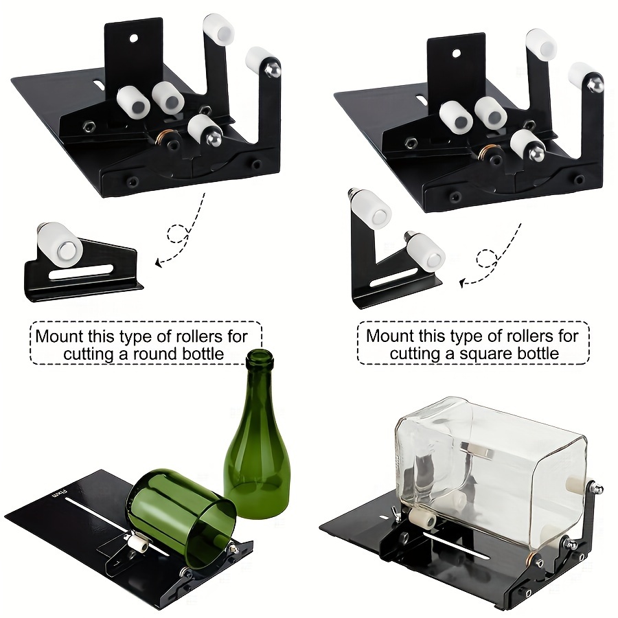 調整可能なガラス瓶カッターキット DIY切断ツール ワイン/ - Beer Wine Kit のレビューと価格