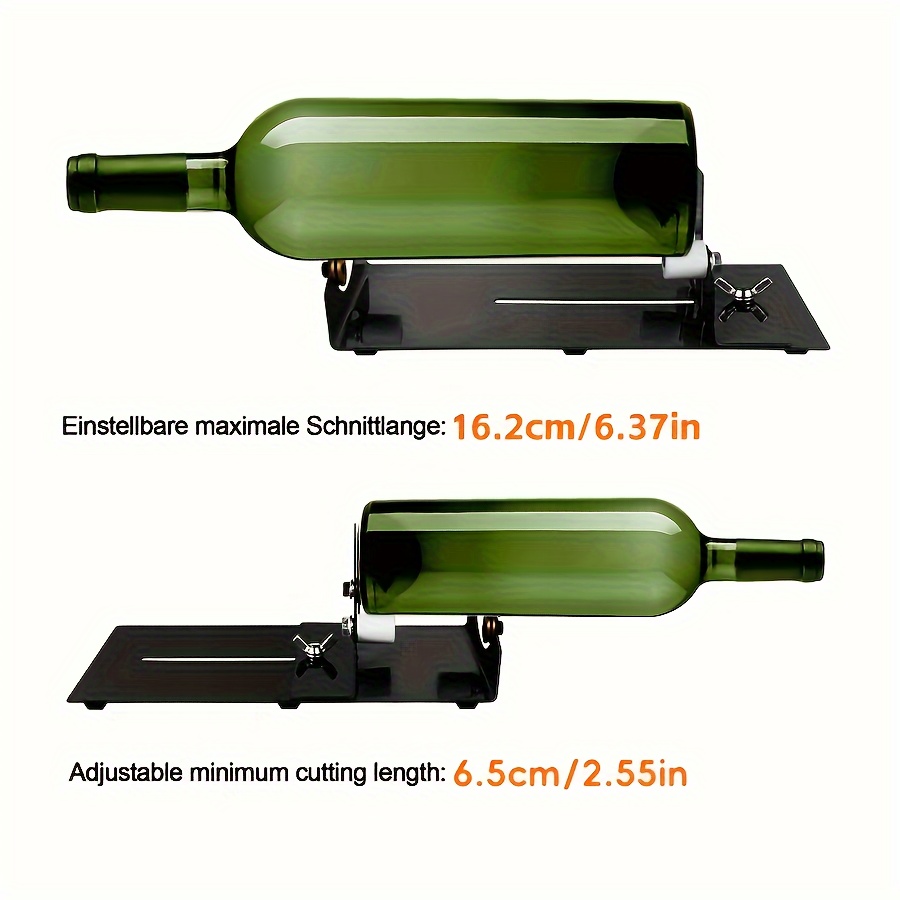 調整可能なガラス瓶カッターキット DIY切断ツール ワイン/ - Beer Wine Kit のレビューと価格