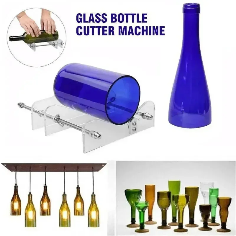 新しいガラス瓶カッターツール、調整可能なワイン/ビール瓶切断 - Beer Wine Kit のレビューと価格