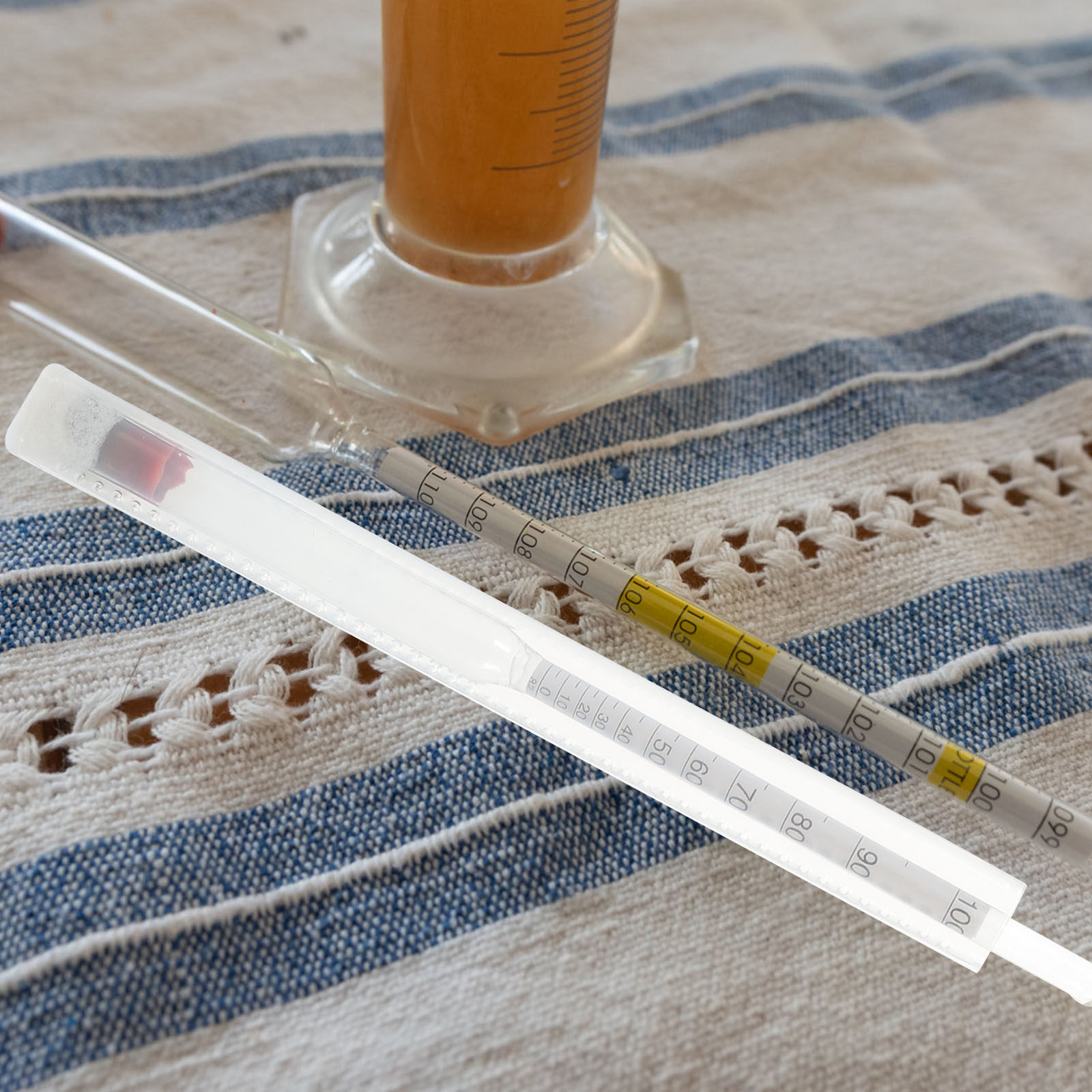 1セット トリプルスケール アルコール比重計 ワイン製造キッ - Beer Wine Kit のレビューと価格