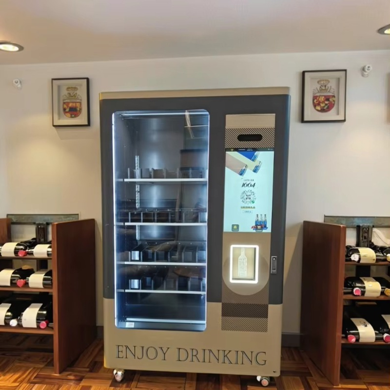 スマート年齢確認リフトシステム搭載冷蔵庫自動販売機、ビール・ - Wine In Beer のレビューと価格
