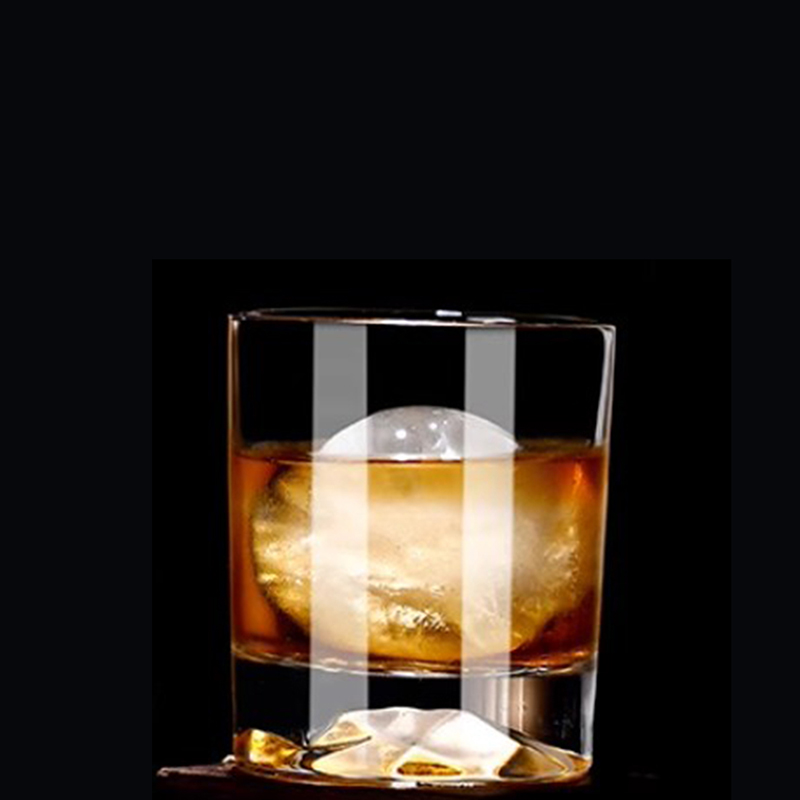 厚い底の透明なウイスキーグラス,クリエイティブスピリットカッ - Wine Vodka Beer のレビューと価格