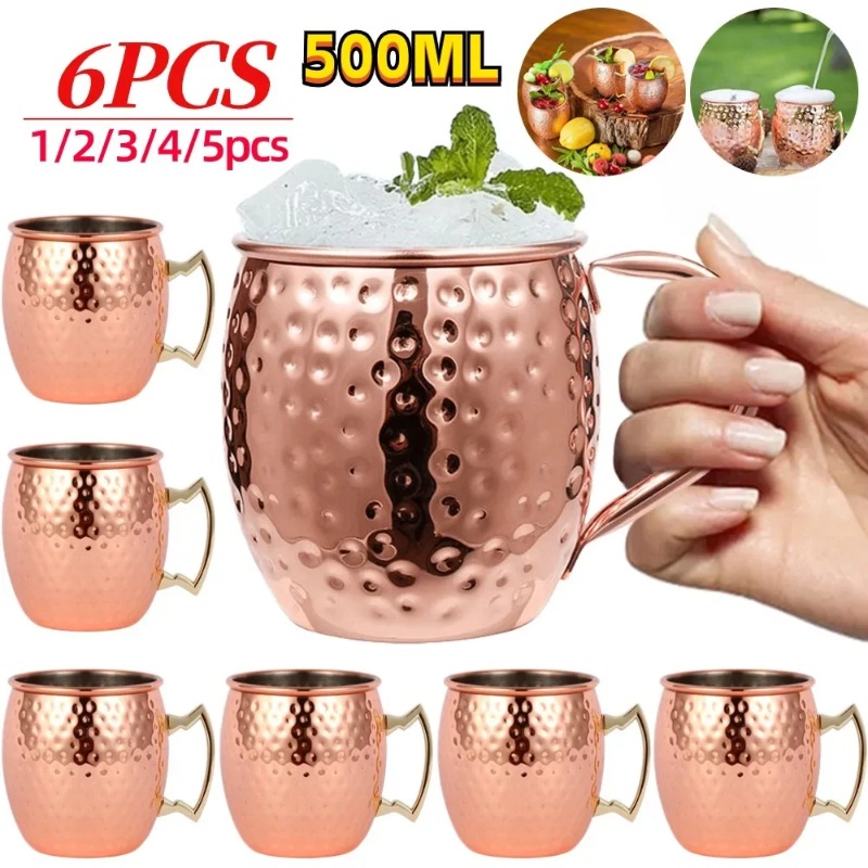 1-6 個のカクテルワインカップモスクワミュールマグステンレ - Wine Beer Coffee のレビューと価格