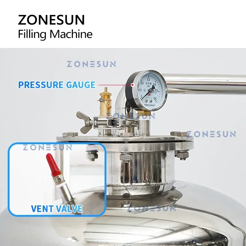 ZONESUN 炭酸飲料等圧充填機 ビール コーラ ソーダ  - Wine In Beer のレビューと価格