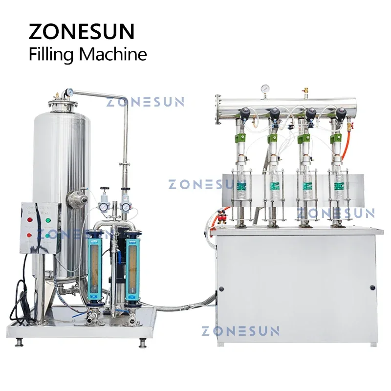 ZONESUN 炭酸飲料等圧充填機 ビール コーラ ソーダ  - Wine In Beer のレビューと価格