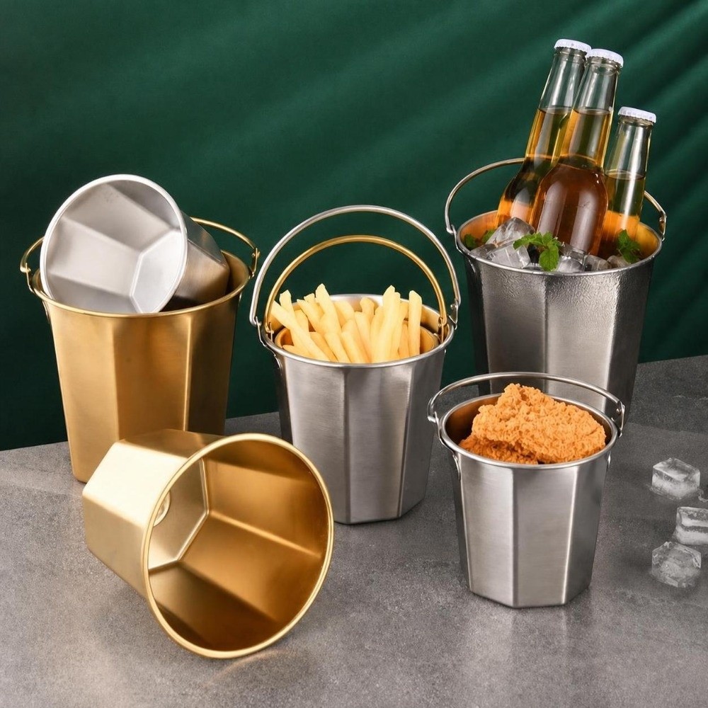 0.7L/1.1L/1.7L容量 ミニアイスバケツ シルバー - Ice Bucket Silver のレビューと価格