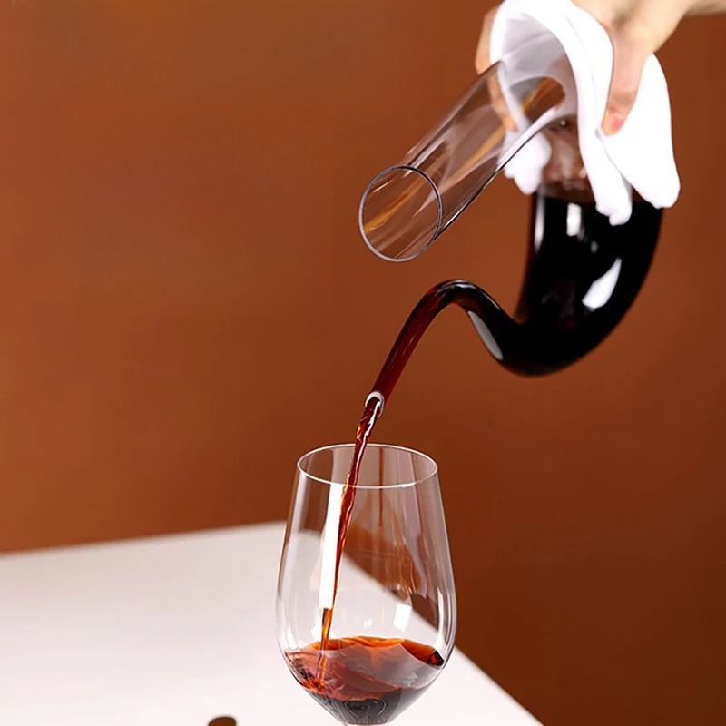 1500 ミリリットルビッグデカンタ手作りクリスタル赤ワイン - Wine Or Beer のレビューと価格