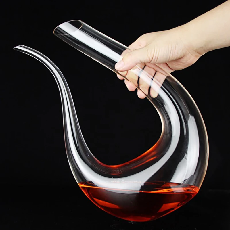 1500 ミリリットルビッグデカンタ手作りクリスタル赤ワイン - Wine Or Beer のレビューと価格